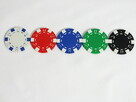 Vida XL Zestaw żetonów do pokera, 500 szt., 11,5 g - 4