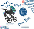 Wózek Dziecięcy Cavo Premium Klasyczny Retro 3w1 - 1