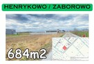 684m2 - działka - Leszno - Zaborowo/HENRYKOWO - 1