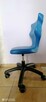 dla dzieci krzesło niebieskie na kółkach entelo Twist 3 - 1