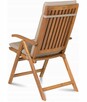 Krzesła ogrodowe drewniane AKACJA 2 sztuki Zestaw - 5