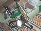 Sevilla bateria umywalkowa wannowa inox nowa - 3