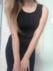 Czarna długa sukienka na ramiączkach - 4