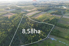 Teren 8,58ha w Bobrowcach, gm. Mszczonów - 2