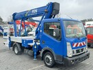 Nissan Cabstar Podnośnik Koszowy 22m RUTHMANN TBR 220 Zwyżka UDT Wumag GSR 14m w bok - 2