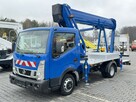 Nissan Cabstar Podnośnik Koszowy 22m RUTHMANN TBR 220 Zwyżka UDT Wumag GSR 14m w bok - 3