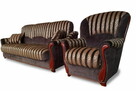 *Ekskluzywny komplet wypoczynkowy DICAPRIO -sofa+2 fotele - 2