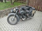 Dniepr Ural mw750 k650 m72 junak zabytek z napędem na kosz - 1