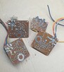 Elementy regulatora wycieraczek Fiat 125 p - 2