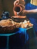 Obraz na płótnie - Mleczarka, Jan Vermeer, 50x70cm - 3
