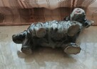 Stara figurka z porcelany pies terrier lata 50-60 z Niemiec - 5