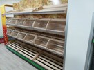 Regał sklepowy piekarniczy regał na pieczywo 1,0m - 5
