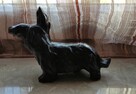 Stara figurka z porcelany pies terrier lata 50-60 z Niemiec - 2