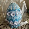 Jajka wielkanocne ręcznie robione quilling elegancki prezent - 7