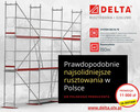 Rusztowania 150m² – promocyjna cena prosto od producenta - B - 3