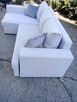 Narożnik szary FLORENTINE rozkładany sofa sofy narożniki - 2