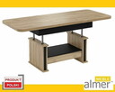 Ławostół L15 SZUFLADA 120(+2x40)x70 w60(+15) dąb craft złoty - 4
