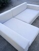 Narożnik szary FLORENTINE rozkładany sofa sofy narożniki - 3