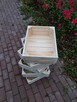 skrzynka drewniana NUMER-6 niska 40×30×13.5 - 2