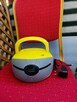 BOOMBOX Radio Radioodtwarzacz odtwarzacz CD USB MP3 żółty - 8