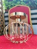 Lampa Wisząca sufitowa złota kryształowa Modern na sufit - 6