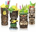 Kubki Ceramiczne Afryka Tiki Mug Bar szklanki z porcelany - 6