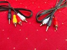 Kabel Przewód RCA chinch czincze chinche Jack Dżak audio video - 2