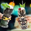 Kubki Ceramiczne Afryka Tiki Mug Bar szklanki z porcelany - 8