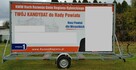 Mobilna reklama Przyczepa reklamowa Baner Billboard Wynajem - 6