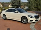 Mercedes S 350 d AMG 4Matic Biała Perła Bezwypadkowa Salon PL Stan UNIKAT !!! - 7