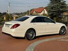 Mercedes S 350 d AMG 4Matic Biała Perła Bezwypadkowa Salon PL Stan UNIKAT !!! - 10