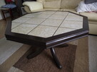 Stolik kawowy z blatem ceramicznym. - 4