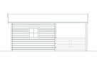 Drewniany Domek Ogrodowy 30 m2 z Tarasem 250x400 - Dalia - 8