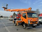 Nissan Cabstar Podnośnik Koszowy 21m CMC PLA 212 Zwyżka UDT Wumag GSR Multitel - 2