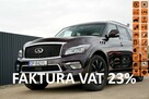 Infiniti QX80 8-OSOBOWY skora nawi bosse szyberdach MONITORY DVD kamery 360 max op. - 1