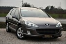 Peugeot 407 1.6HDI#109PS#LIFT#Climatr#Welury#Panorama#Świeży Import#1 rok Gwarancj - 2