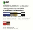 LAMINATY GRAWERSKIE LASER CO2 laminat grawerski - 2