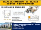 Oława2pokoje-IIp-37,18m2-balkon-klimatyzacja-winda - 11