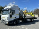 Iveco EUROCARGO 120EL21 Laweta Platforma + HDS HMF 860 Pomoc Drogowa Skrzynia Ładowność: 5770 kg Naj - 2