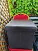 Pufa Tapicerowana Taboret Pufka szuflada szafka Brązowa - 5