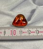 Pierścionek Srebrny z Bursztynem Roz.15/17,39mm - 4