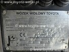 Wózek Widłowy TOYOTA 8FGF20, V 3700 mm, TOYOTA 8FG20 Linde - 13