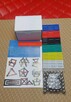 Klocki zabawki magnetyczne 150el wielokolorowe Geomag - 9