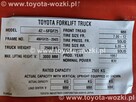 Wózek Widłowy TOYOTA 6FG25 Kabina TOYOTA 6FGF25 Linde - 16