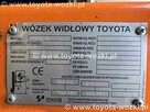 Wózek Widłowy TOYOTA 5FG15 Triplex 5500 mm, TOYOTA 5FGF15 - 12
