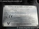 Wózek widłowy TOYOTA 8FG50N ,udźwig 5 TON, maszt 4000 mm - 14