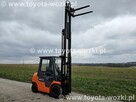 Wózek widłowy TOYOTA 7FDF25 triplx TOYOTA 7FD25 widlak Linde - 9