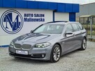 BMW 518 Szyberdach Navi Xenon Ring 2xPDC Skóra Klimatronik Sensory Tempomat - 7