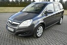 Opel Zafira 1,8Benz DUDKI11 7 Foteli.Lift.Klimatr 2 str.Navi.Pól-Skóry.Tempomat.OK - 7