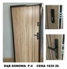 Drzwi wejściowe ZEWNĘTRZNE wewnętrzne z montażem do bloku - 6
